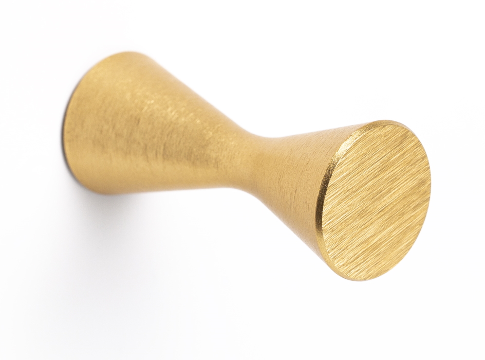 Hook DIABOLO dark brushed brass