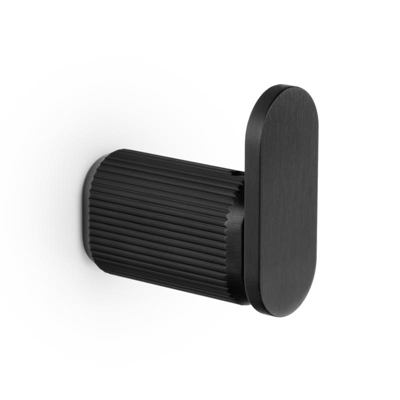 Hook BROOKLYN V7045 brushed black 70 mm