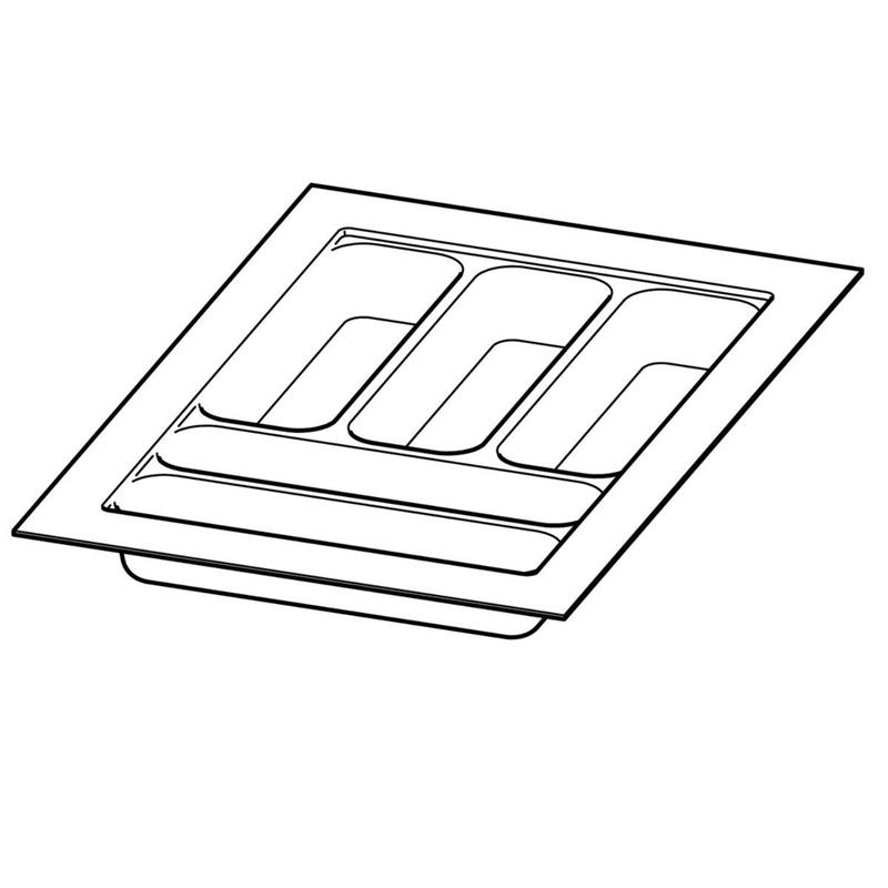 Diviseur OrgaTray 440 anthracite 301 - 350 mm
