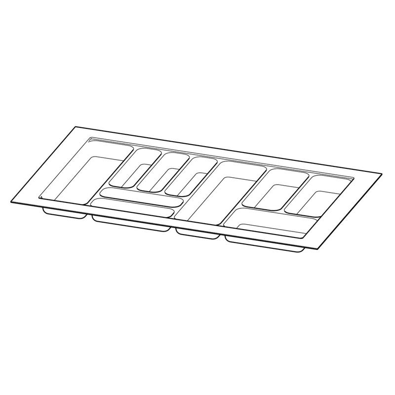 Diviseur OrgaTray 440 anthracite 801 - 900 mm