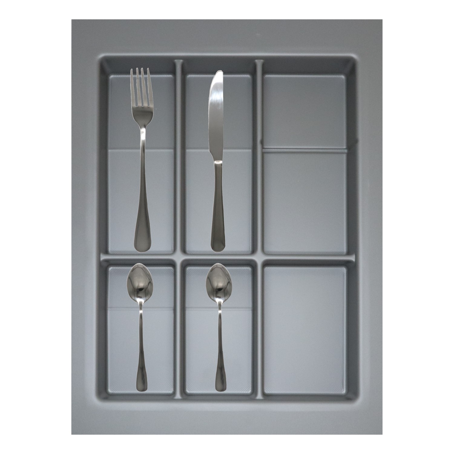 Nick cutlery drawer divider textured anthracite