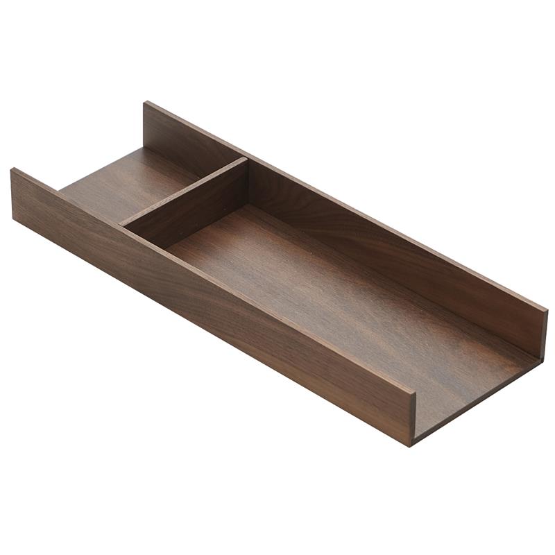Diviseur Signature en U 150 mm noyer noir