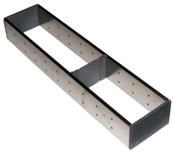 Stainless steel simple drawer divider