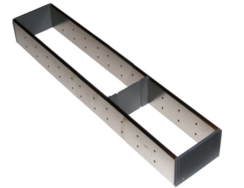 Stainless steel simple drawer divider