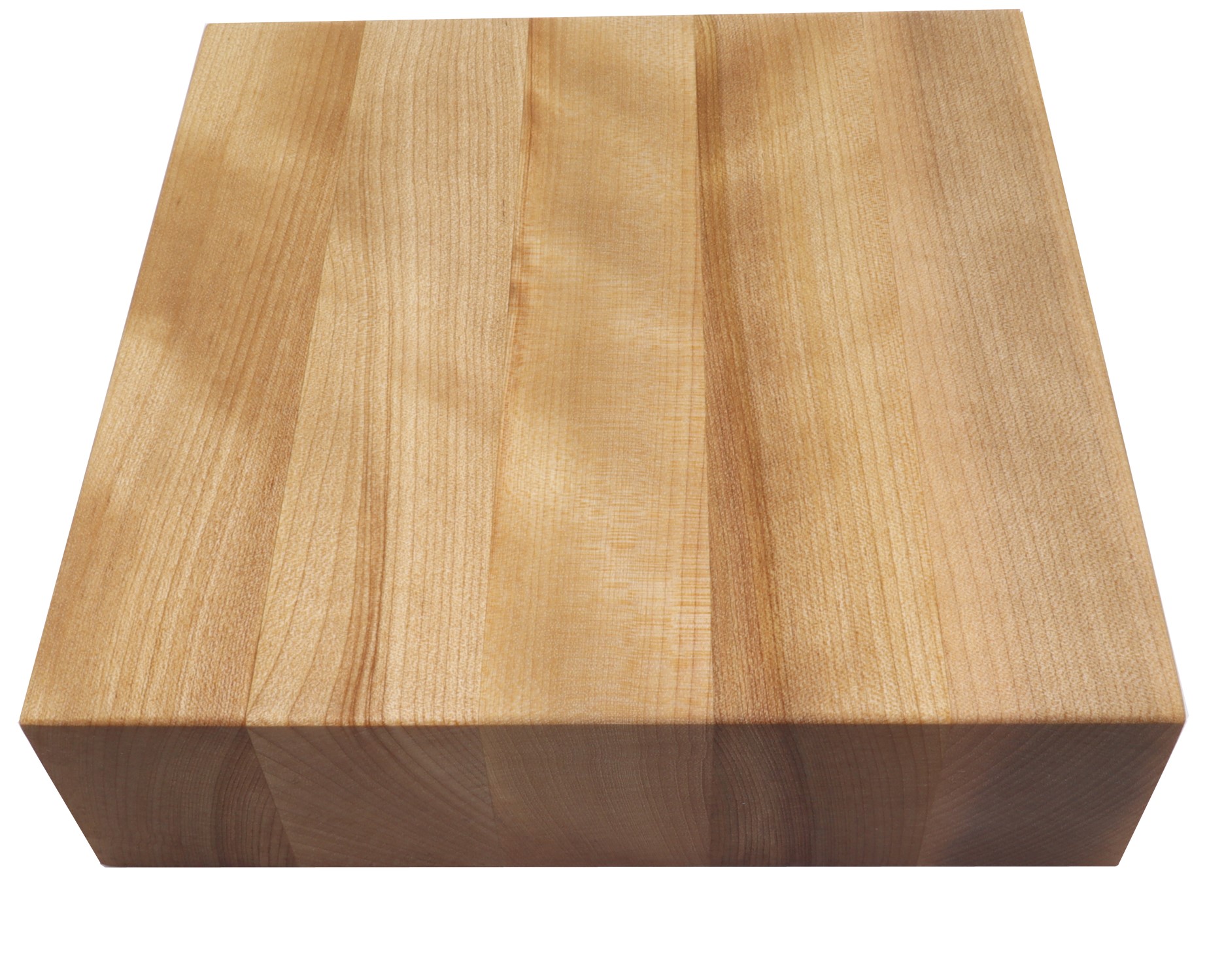 Sample of solid wood - common yellow birch oil finish