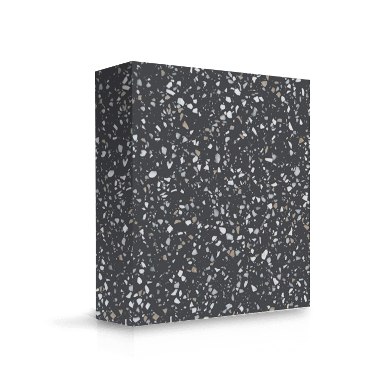 Meganite sample TT009S Bergamo Terrazzo 6'' x 8''