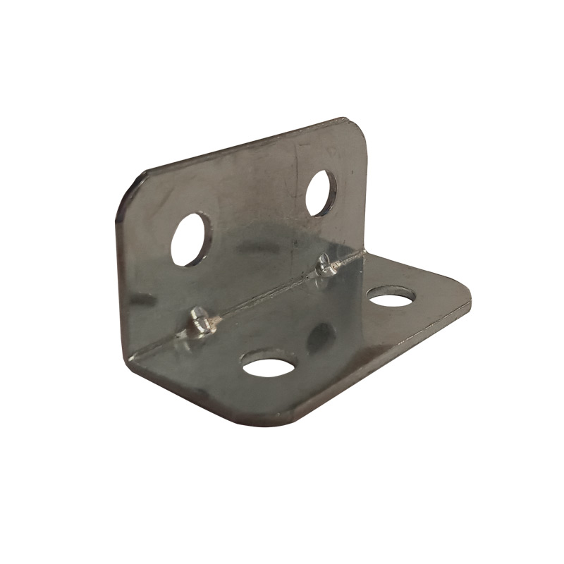 Double corner bracket 18 gauge steel - zinc finish