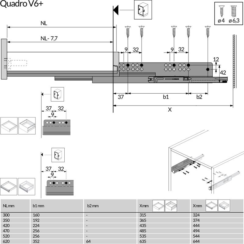COT-HIAB144300 Quadro V6+