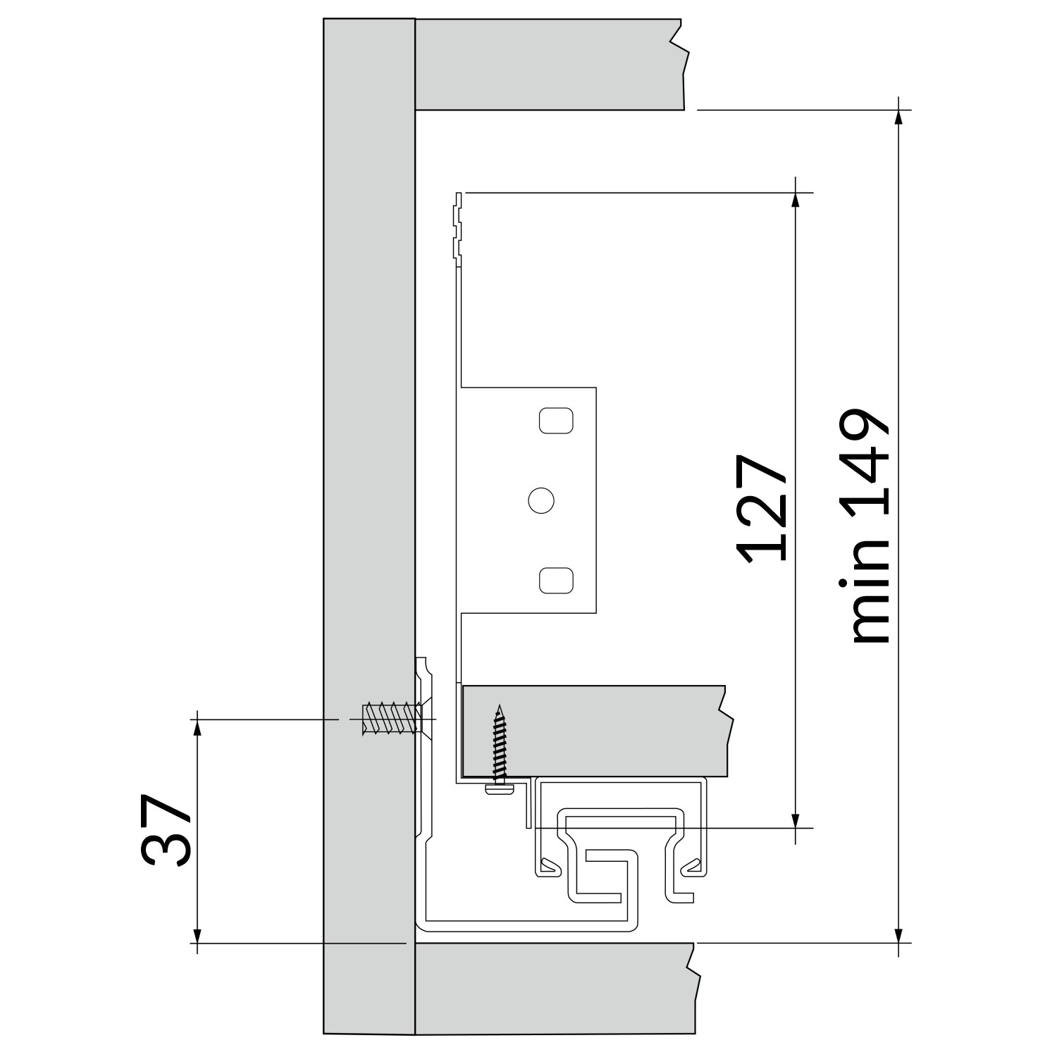 implantation avant