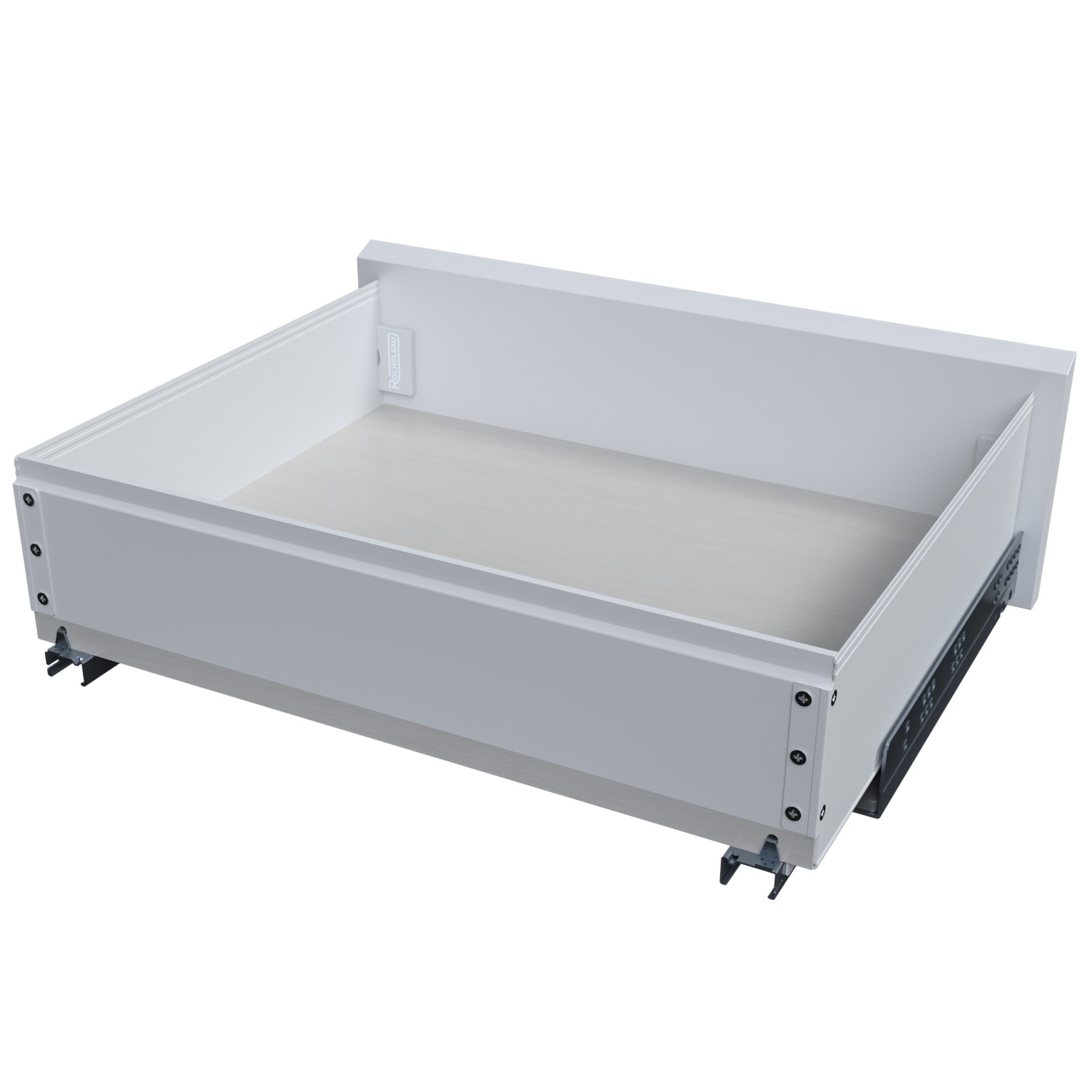 Profilé arrière Linea H157 L854 blanc mat