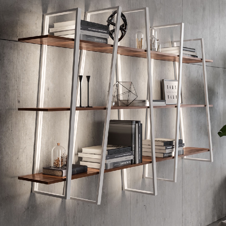 Shelf supports for LOOP system, black