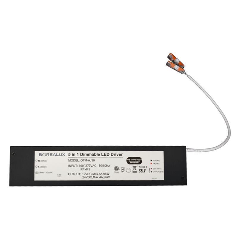 Transformateur dimable 12V et 24V 96W