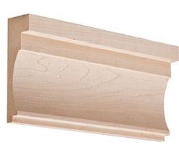 Maple C moulding