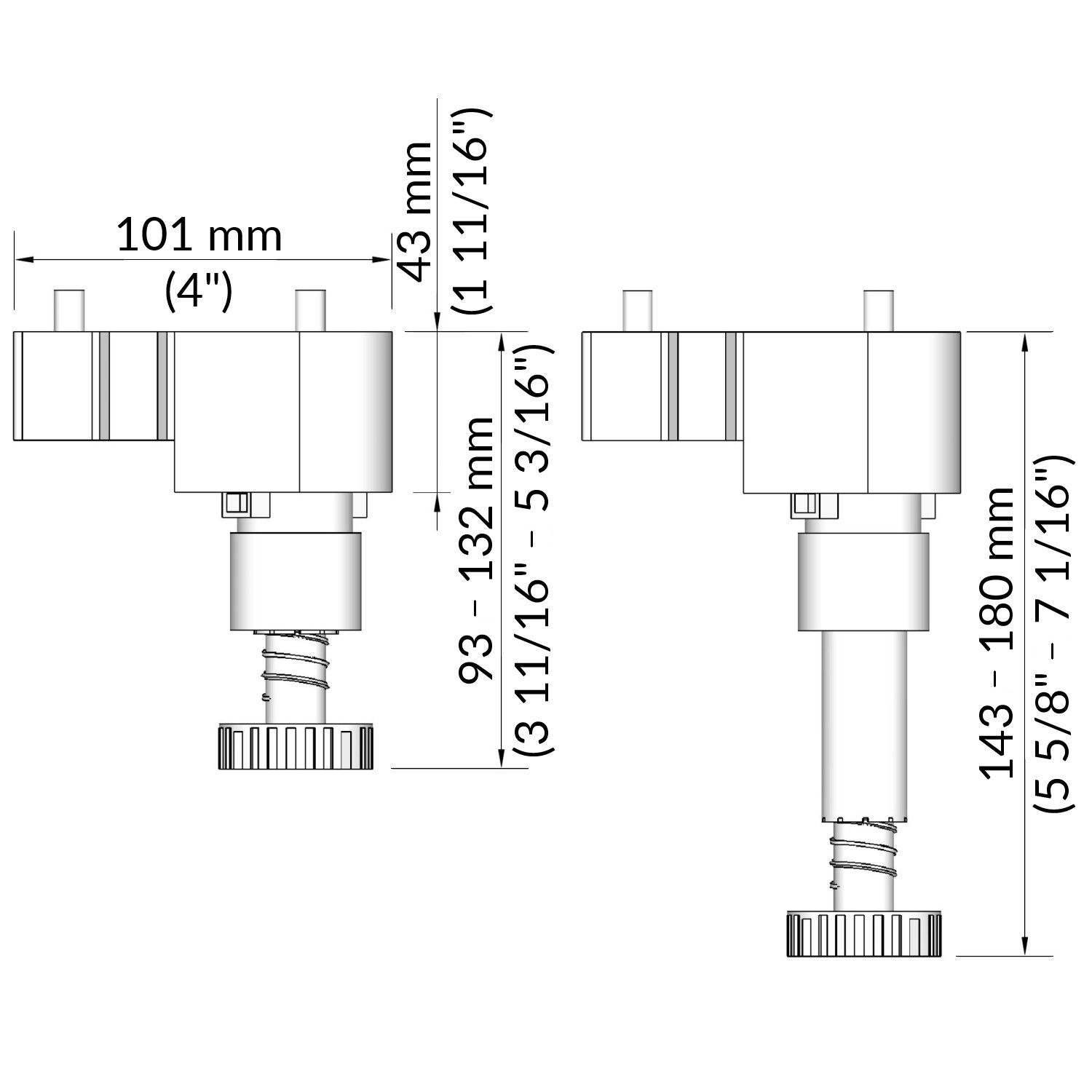 NIV-MT180G spec height