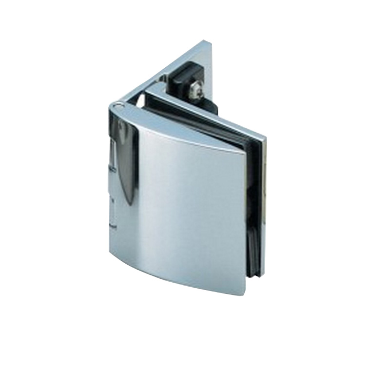 Glass door hinge 5-8 mm chrome