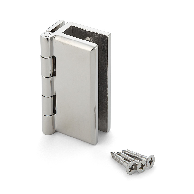 Glass door hinge 4-6 mm stainless steel