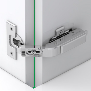 Grass Tiomos 110° bi-fold door hinge dowels fixing without damper