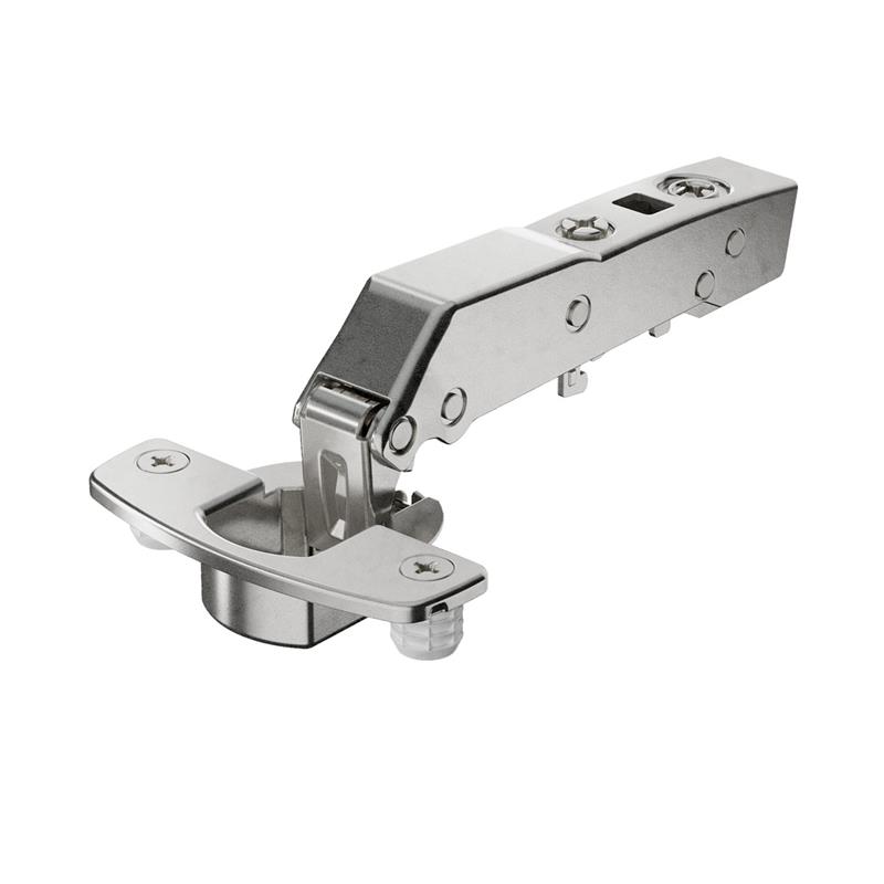 Sensys 8639i 45° full overlay hinge 45 mm soft close, with dowels