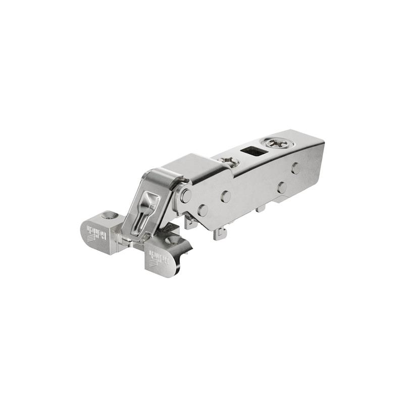Sensys 8638 aluminum frame half overlay hinge soft-close