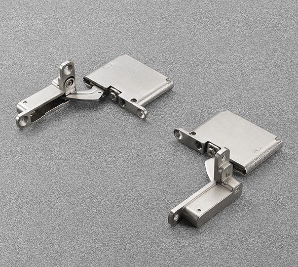 Salice Air push 105° hinge nickel finish