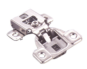 Salice Face-frame hinge 1/2 in overlay with dowell and switchable soft close 3D adjustment