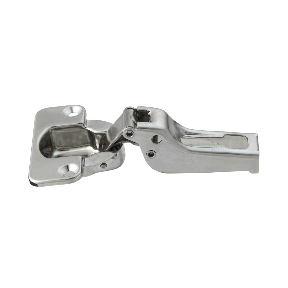 100° hinge full overlay stainless steel free swing