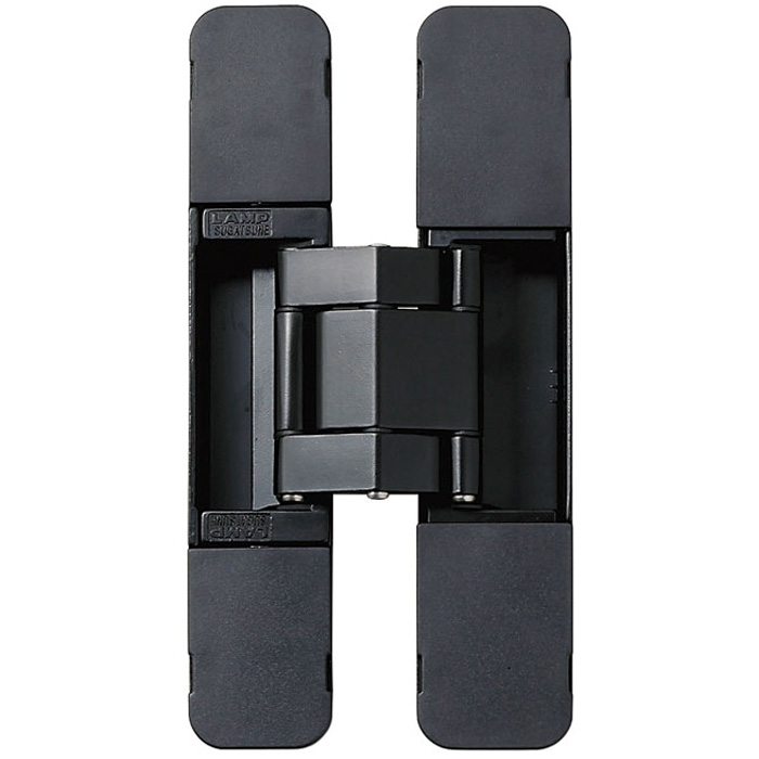 HES3D-120 recessed hinge black