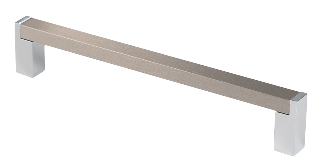 Image Handle R2004 chrome and brushed nickel 160 mm