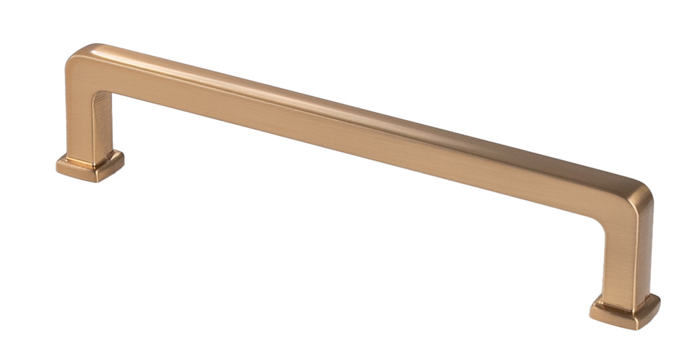 Handle R73463 brushed brass 128 mm