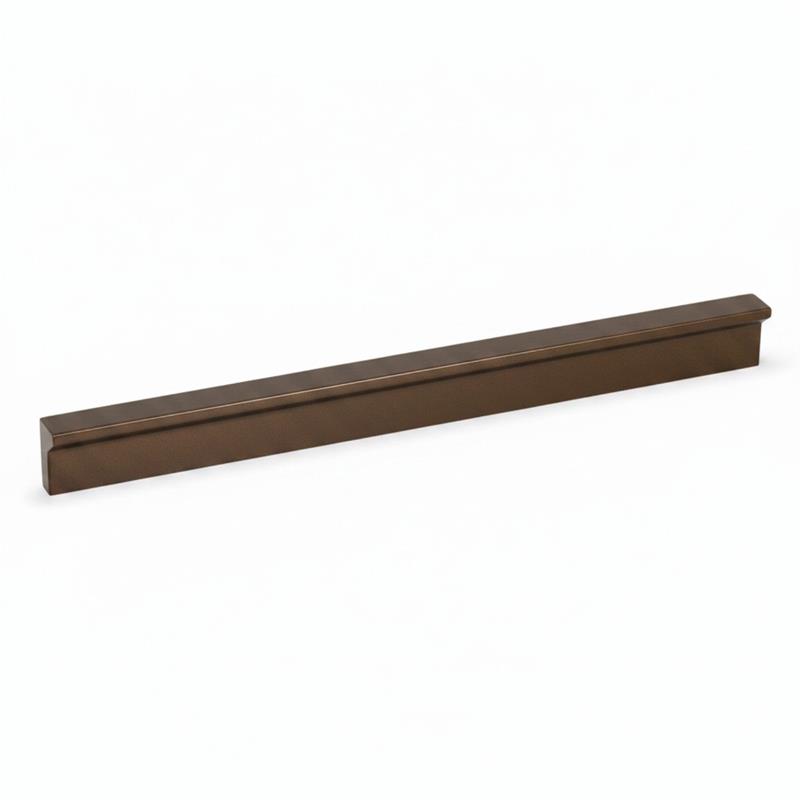 Poignée ANGLE V0077 brun métalisé 64 mm