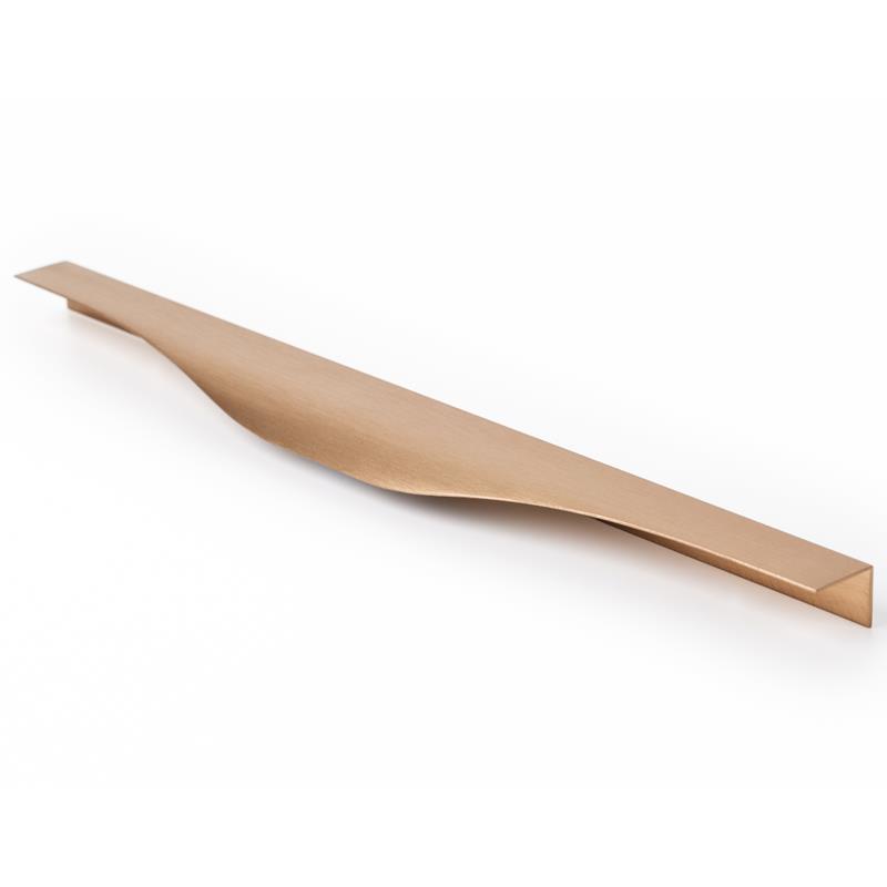Handle NOMA V0254 brushed brass cava 256 mm