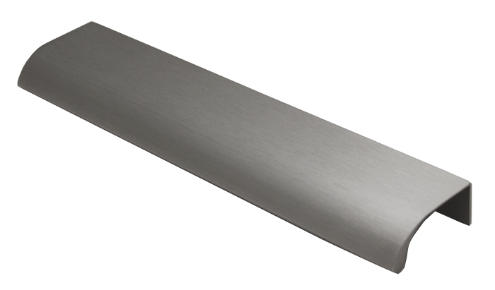 Handle V0372 brushed grey 128 mm