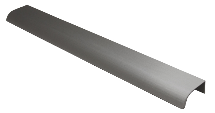 Handle V0372 brushed grey 256 mm