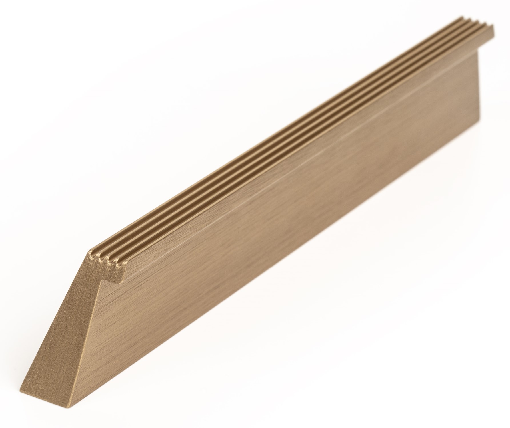 Handle RAIL V0511 brushed brass 160 mm