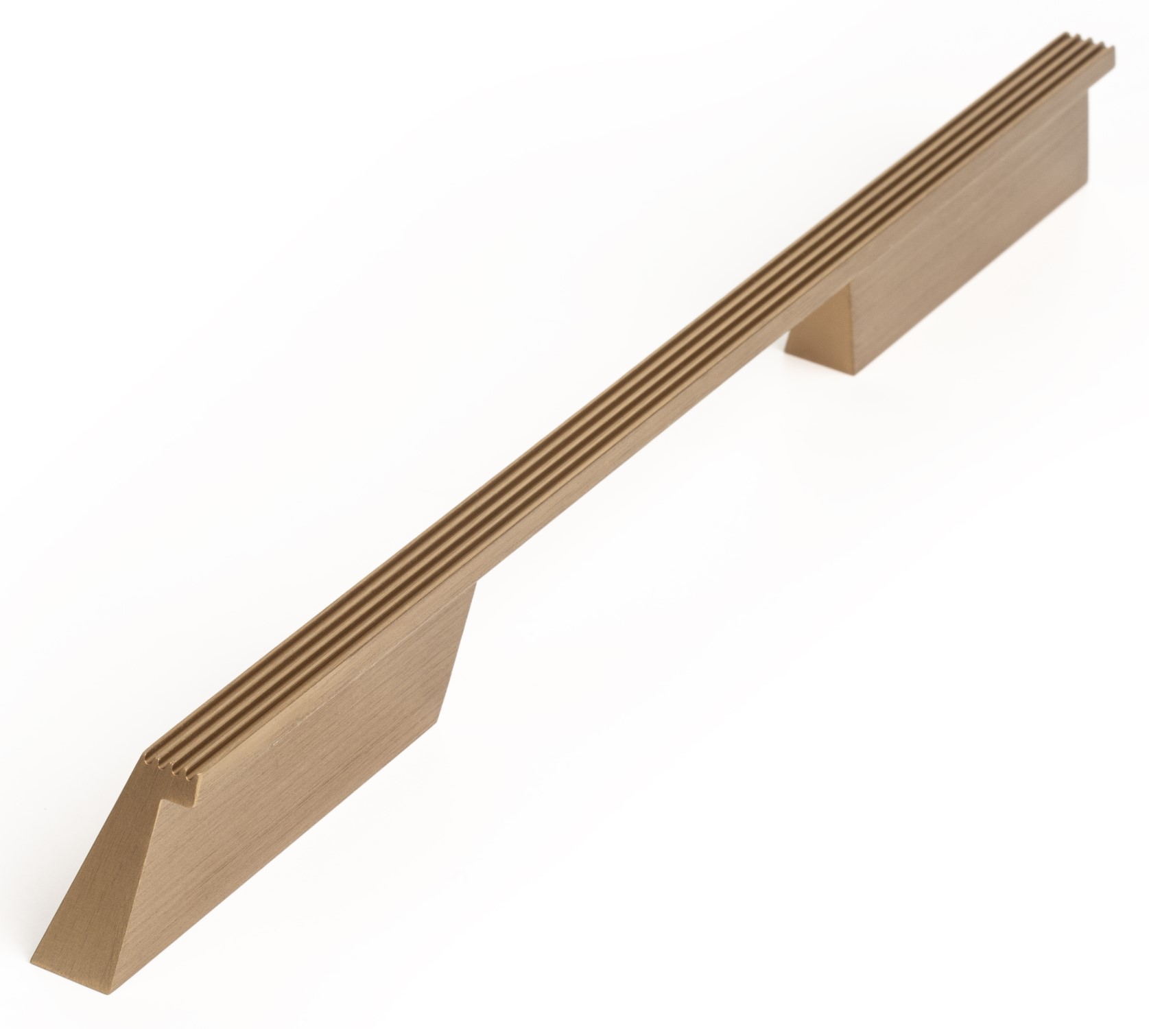 Image Handle RAIL V0511 brushed brass 192 mm