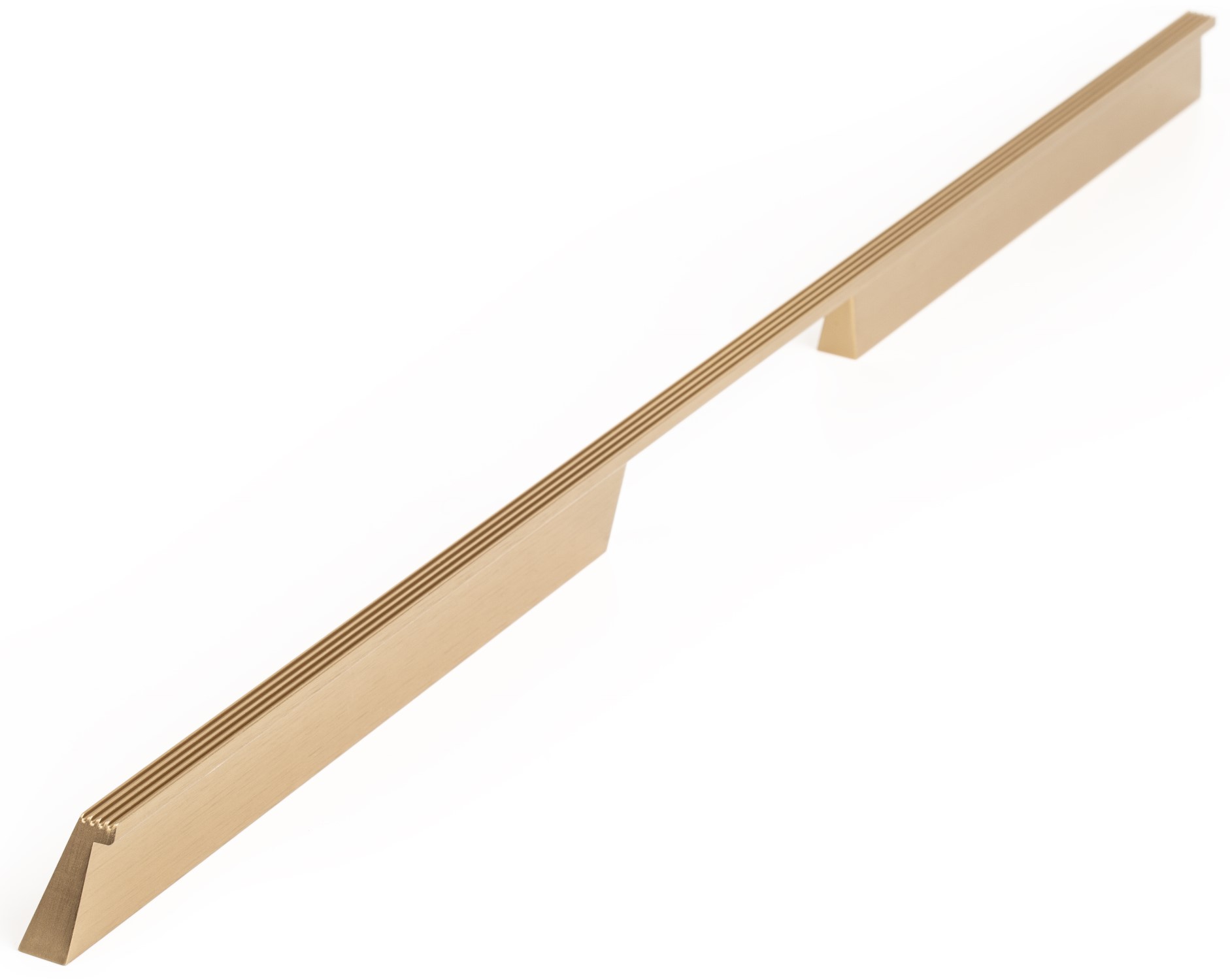 Image Handle RAIL V0511 brushed brass 576 mm