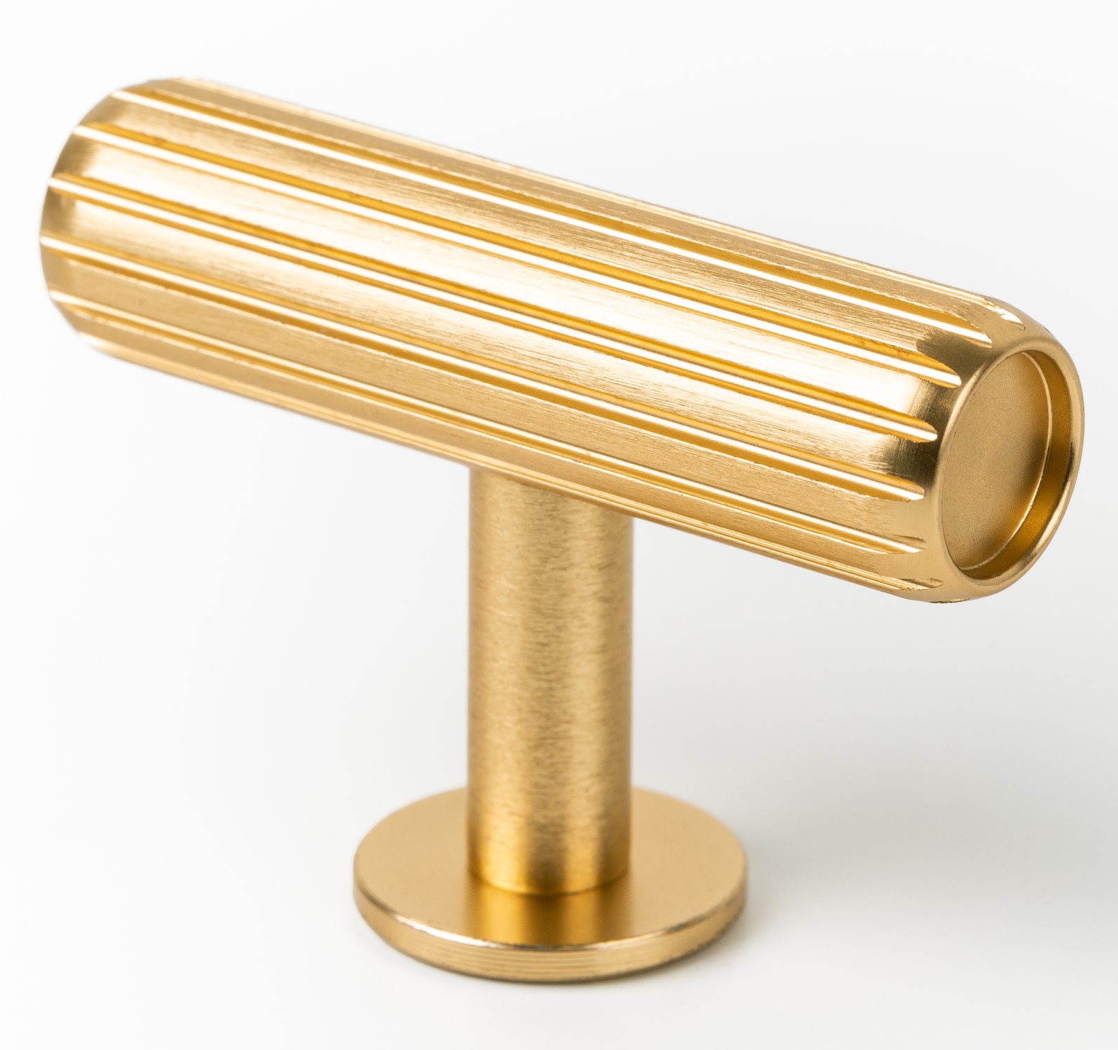 Image Handle RILLE V0528 brushed dark brass