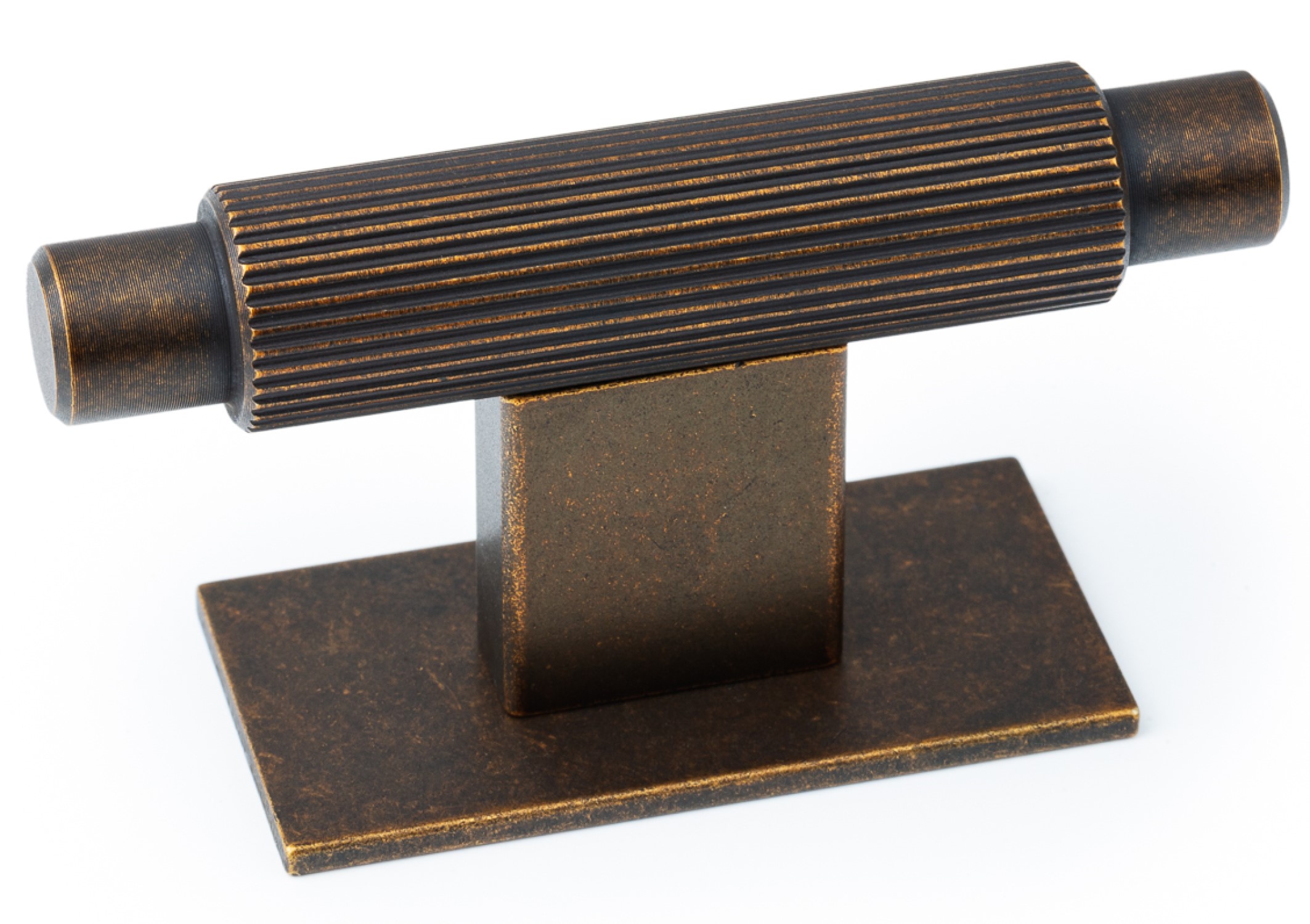 Image Handle ARPA PLATE V0588 rustic brass 70 mm