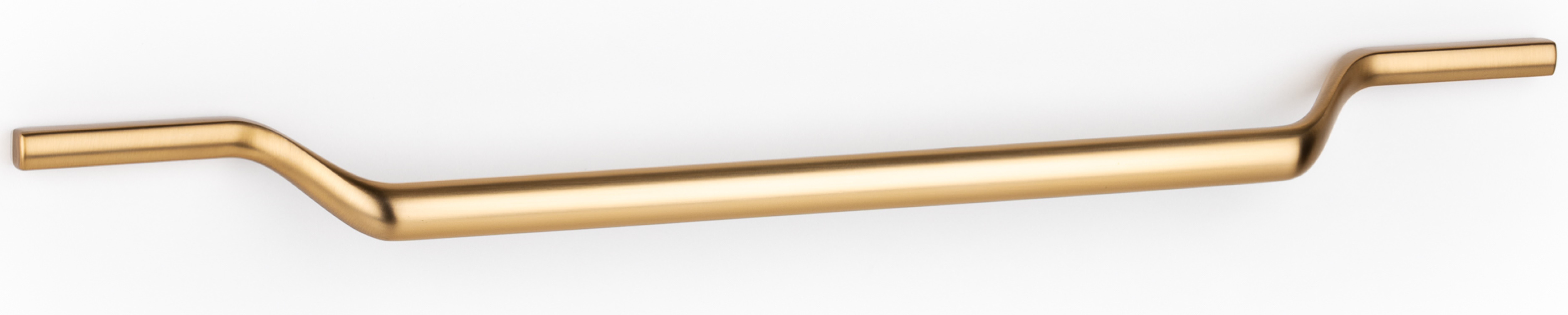 Handle VALLEY V0602 brushed brass cava 256 mm