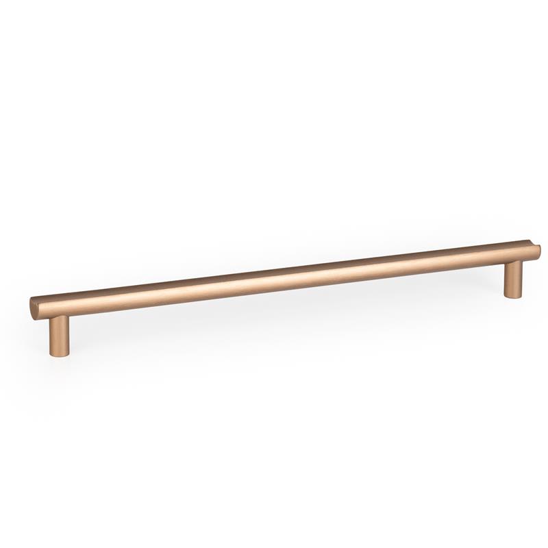 Handle V0628 MOON brushed brass cava 320 mm