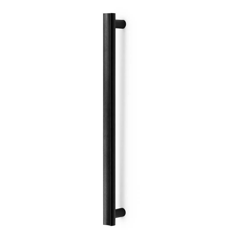 Handle MOON V0663 brushed black 384 mm back-to-back mounting