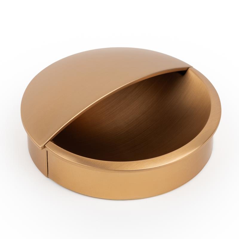 Handle LIDD V0635 brushed brass cava 48 mm