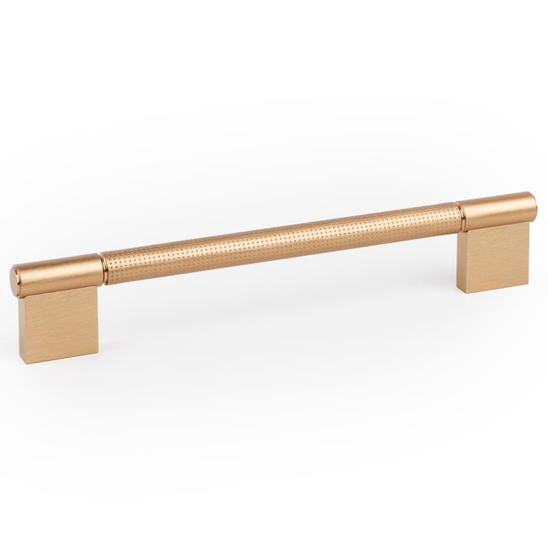 Handle POINT V0636 brushed brass cava 192 mm