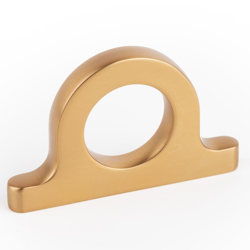 Handle OMEGA V0648 brushed brass cava 32 mm