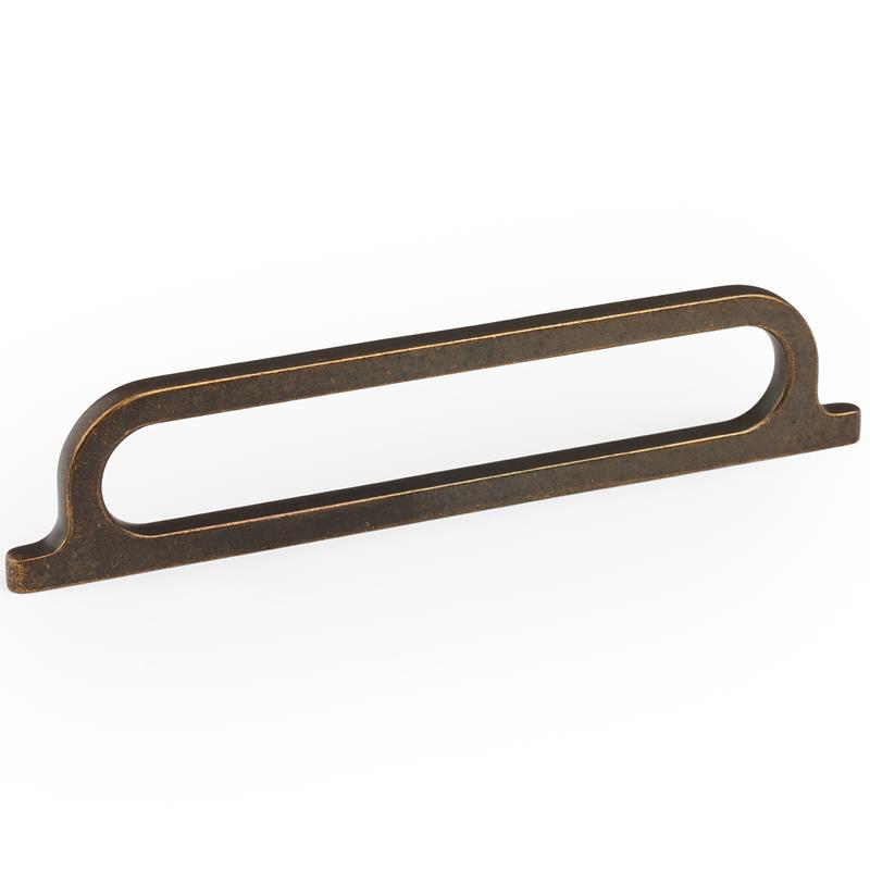 Handle OMEGA V0648 rustic brass 160 mm