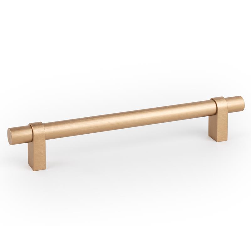 Handle NOBB V0657 brushed brass cava 192 mm