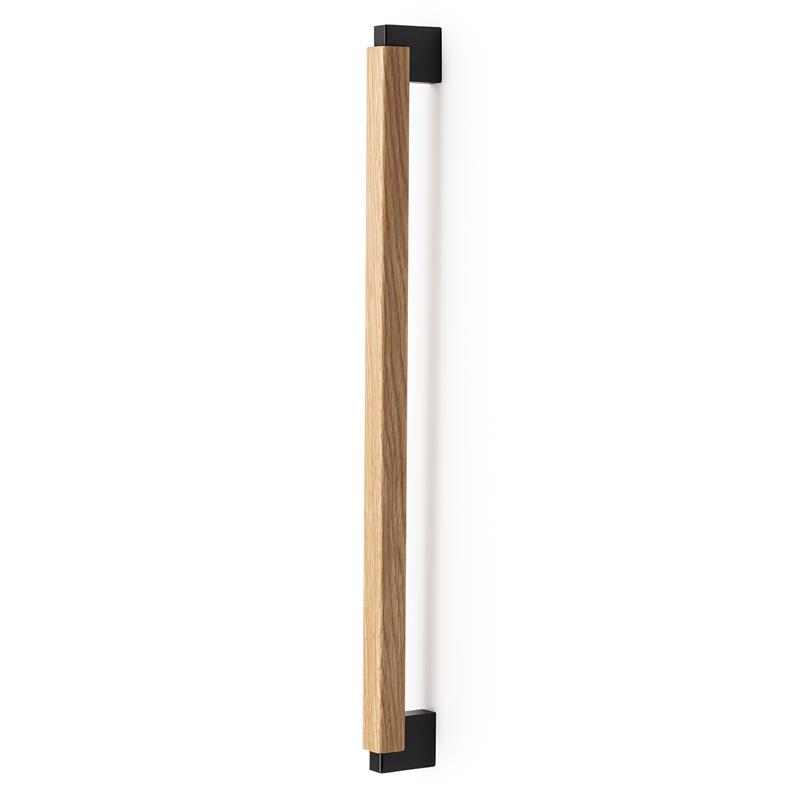 Handle DUO BIG V0670 lava grey/oak 480 mm back-to-back mounting