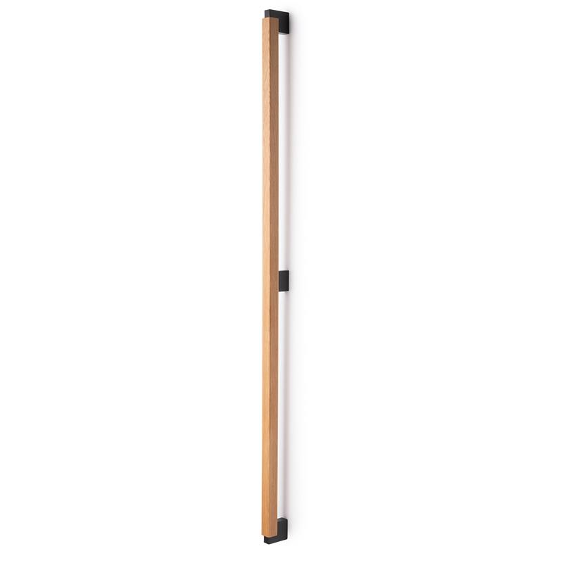 Handle DUO BIG V0670 lava grey/oak 960 mm back-to-back mounting