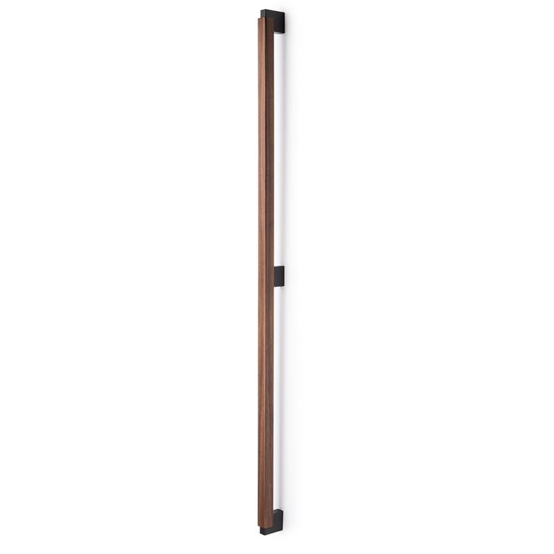 Handle DUO BIG V0670 lava grey/walnut 960 mm back-to-back mounting