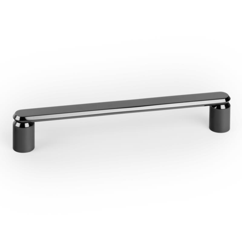 Poignée FASE V0712 noir titane poli PVD 160 mm